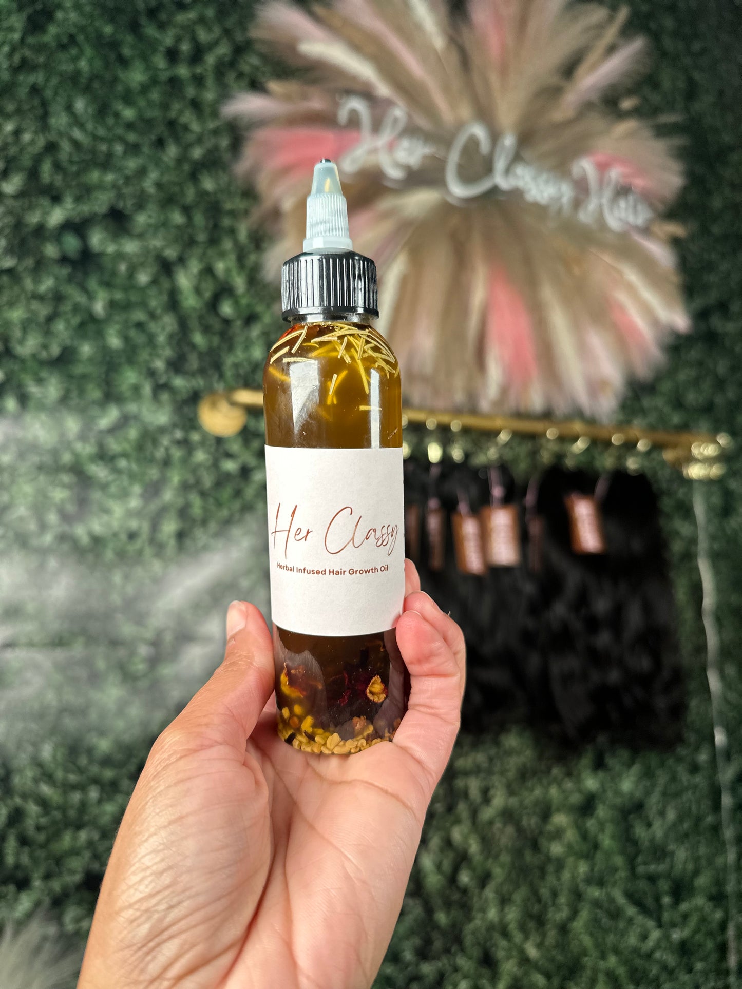 Her Classy Herbal Infused Growth Oil