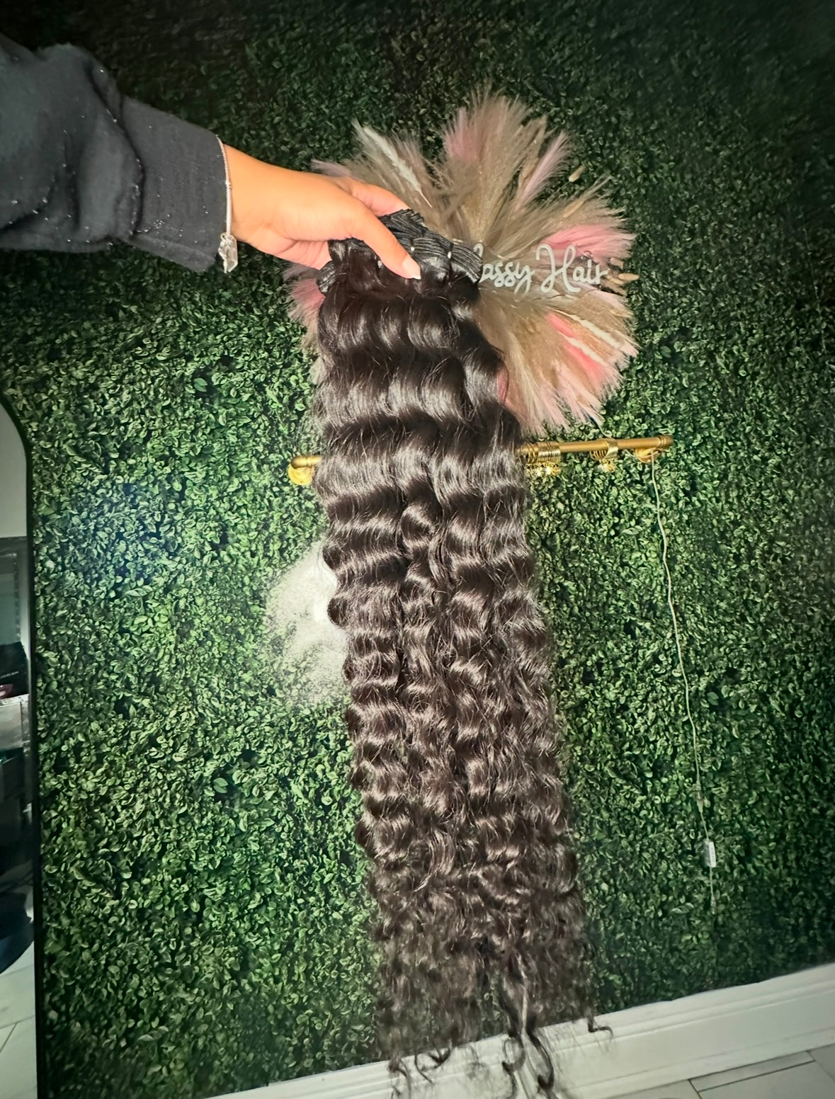 Her Classy Curly Extensions